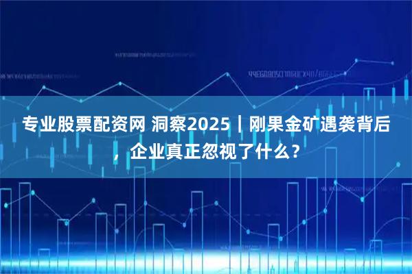 专业股票配资网 洞察2025|刚果金矿遇袭背后,企业真正忽视了什么?