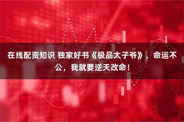 在线配资知识 独家好书《极品太子爷》，命运不公，我就要逆天改命！